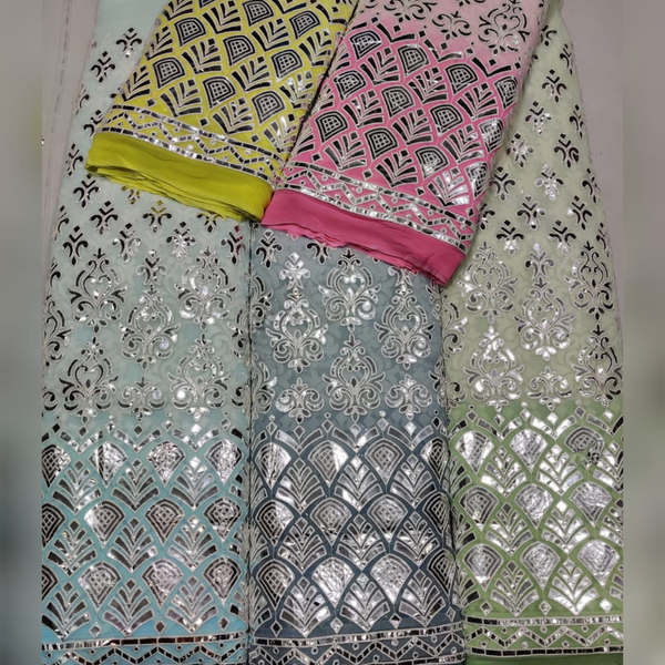 Georgette Embroideries 54"