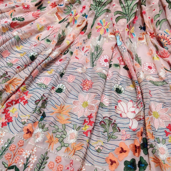 Georgette Embroideries 54"