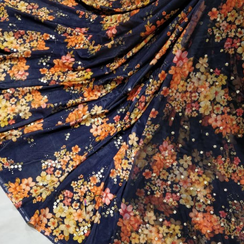Velvet 44" & Organza 44"