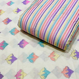 Pure Cotton Thread Embroideries and Pure cotton multi-layered Embroideries Combinations