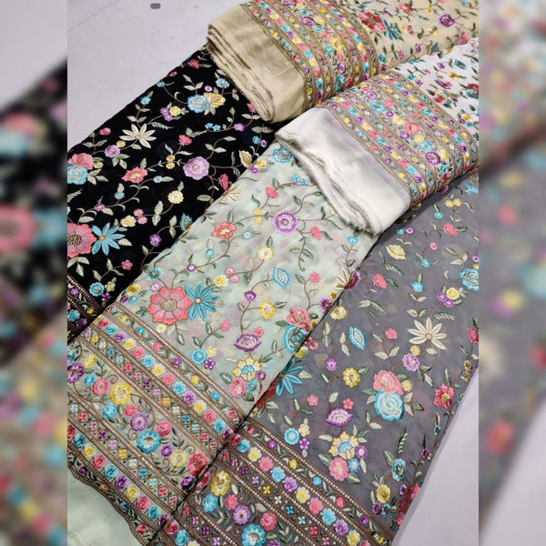 Georgette Embroideries 54"