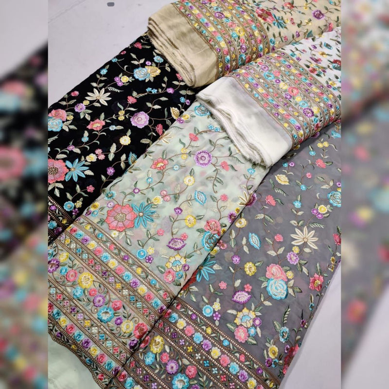 Georgette Embroideries 54"