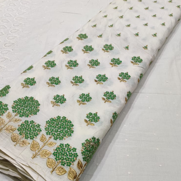 Pure Cotton Embroideries 50" and 44" Combinations