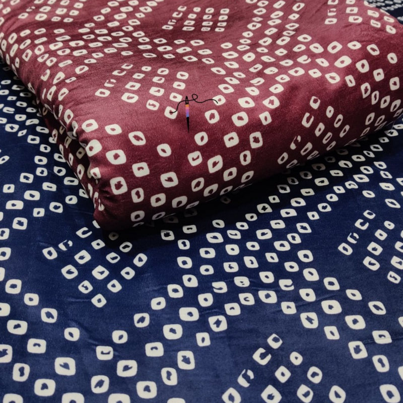 Velvet Digital Prints , Width : 44"