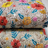 Georgette  Embroideries 54''