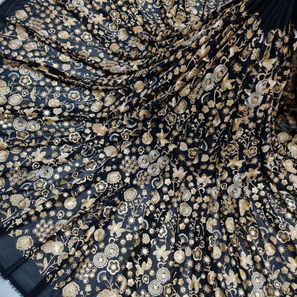 Georgette Embroideries 54"