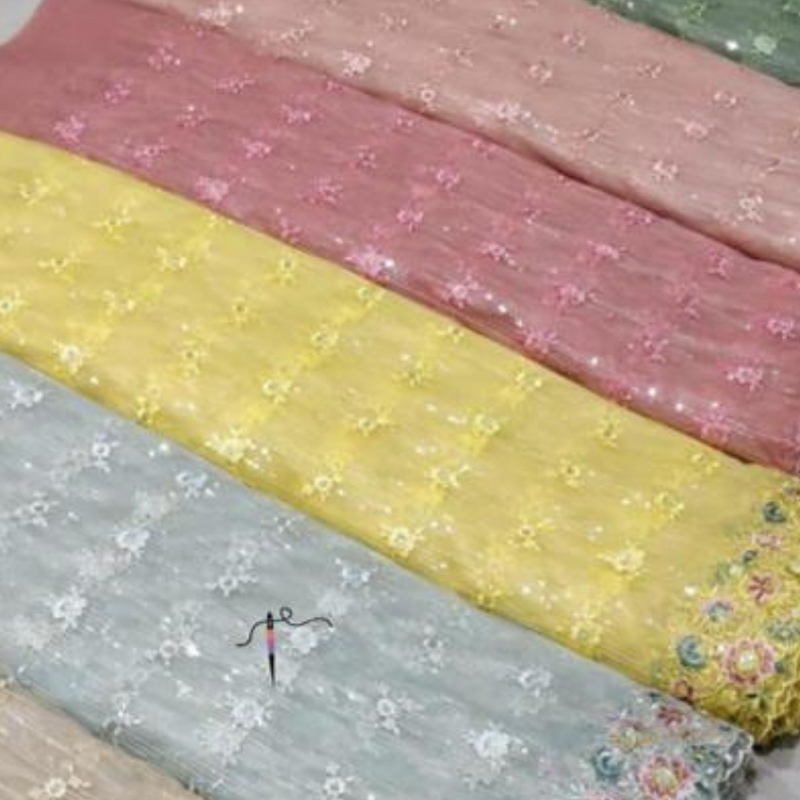 Nett Embroidery, width 54"