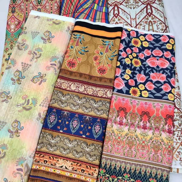 Crepe Prints , 56"