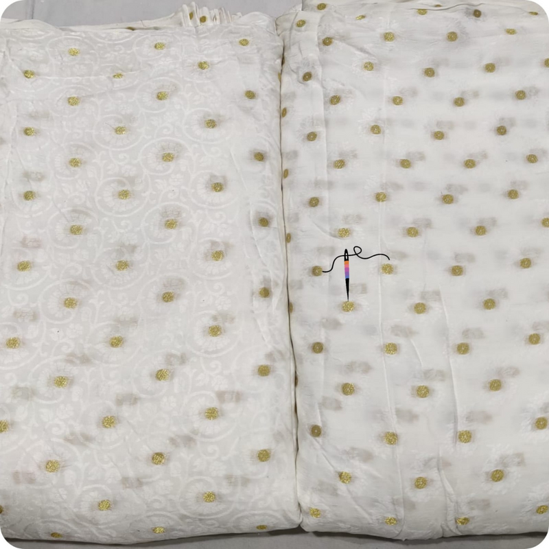 Crepe Self Jacquard , 44”