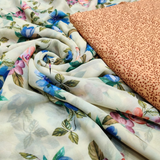 Georgette Print , Width : 44”