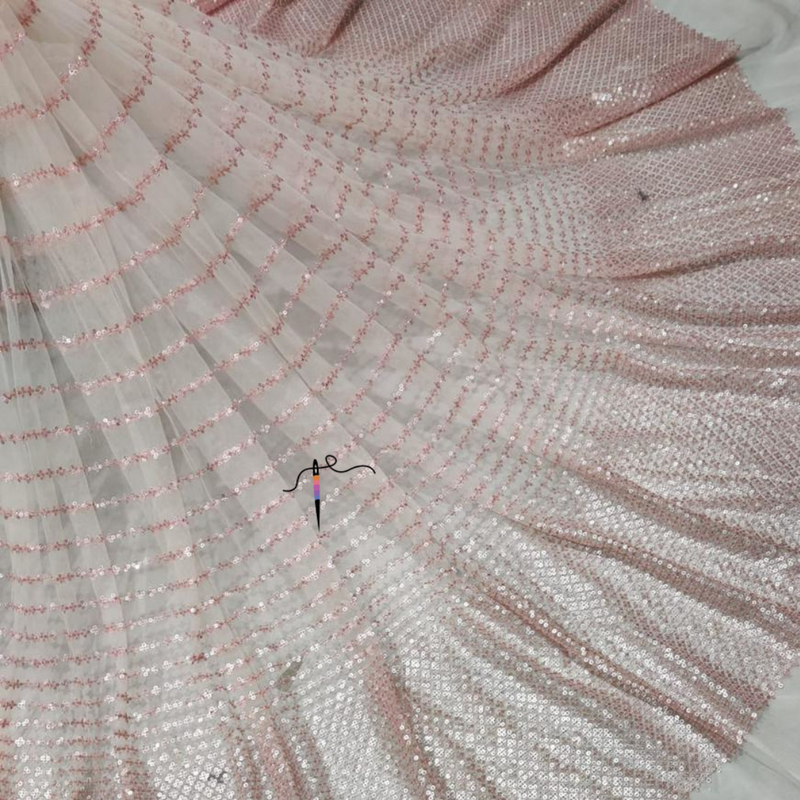 Nett Embroidery, Width : 56"