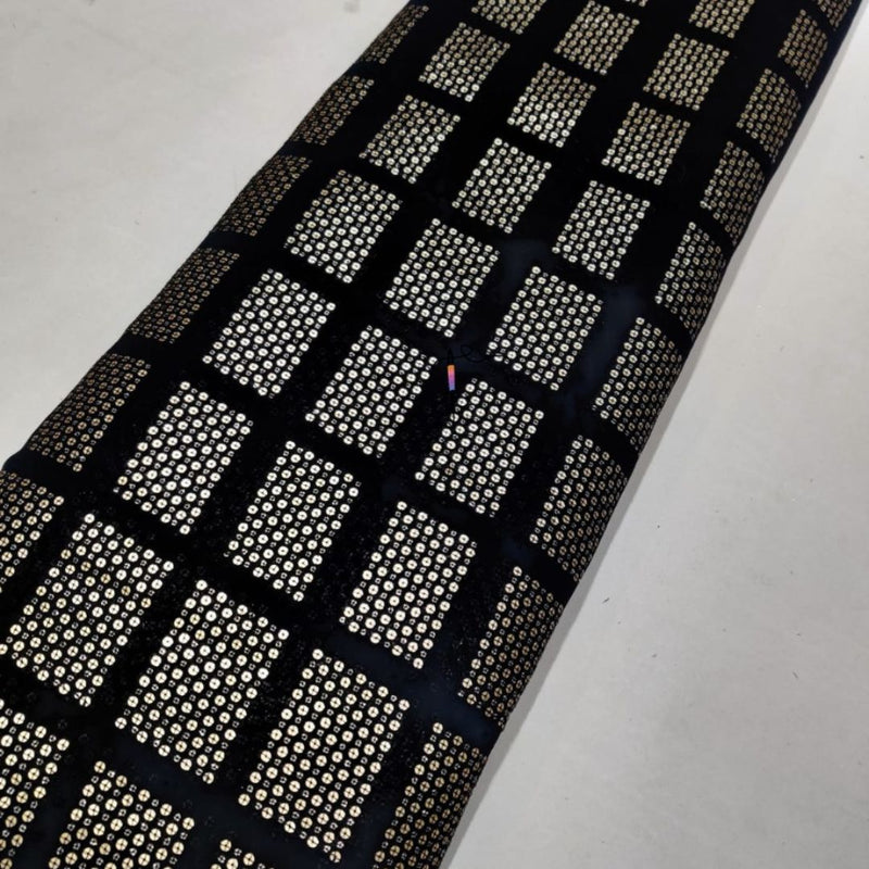 Pure Georgette Embroideries 54"