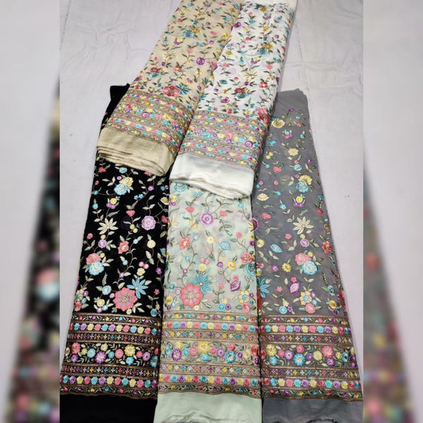 Georgette Embroideries 54"