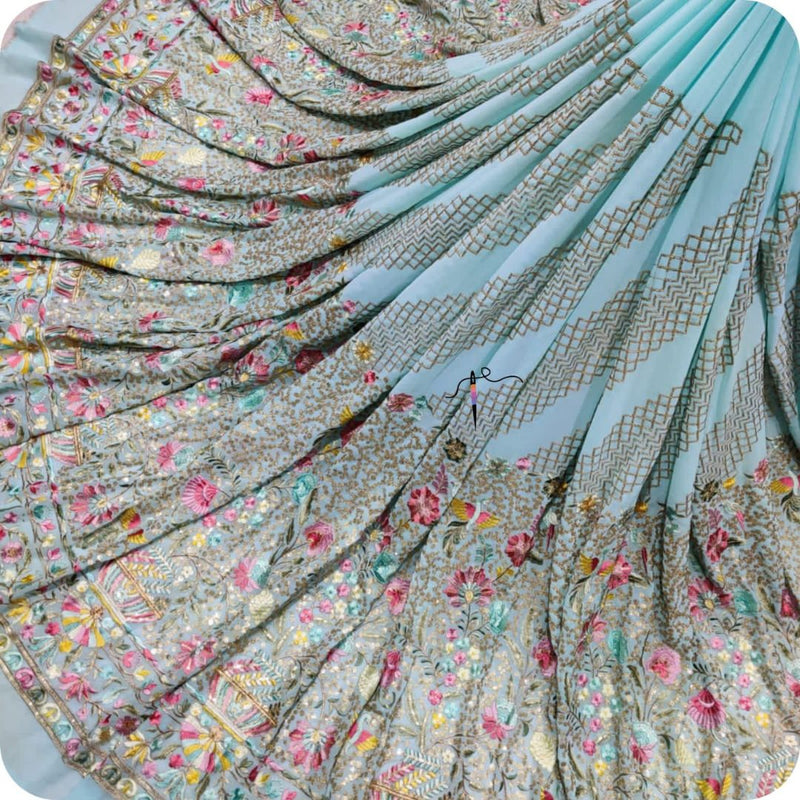 Georgette Embroideries 54"