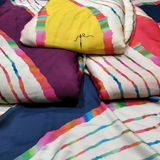 Satin Georgette Prints, Width 44"