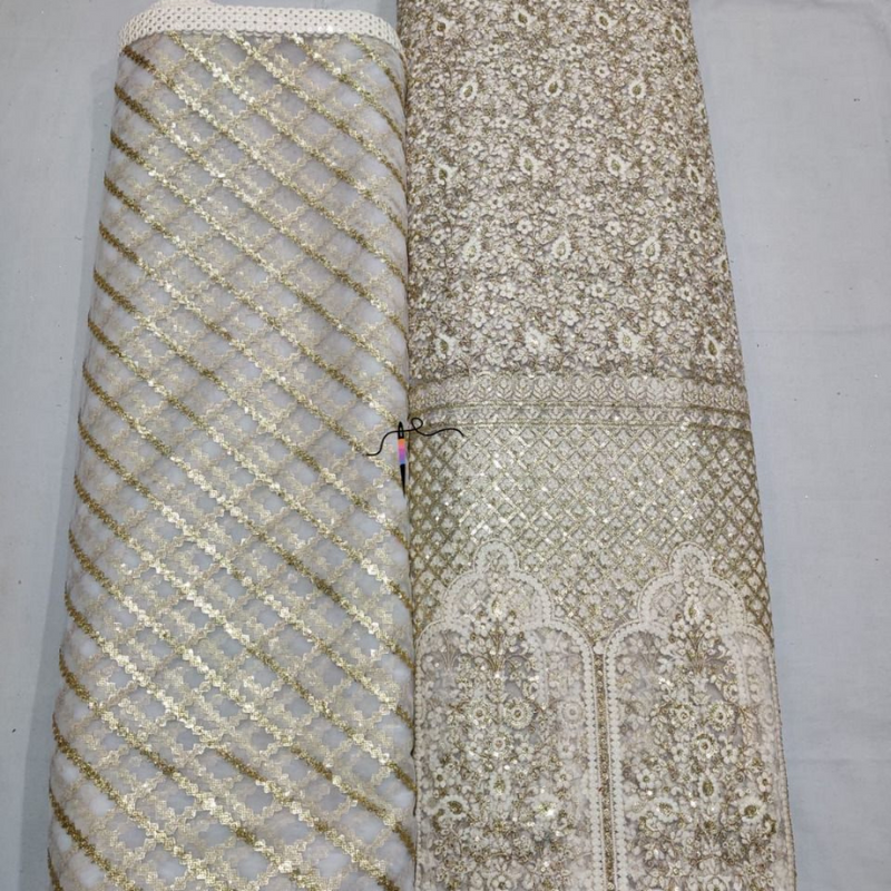 Net Embroideries , Width - 54” & 44''