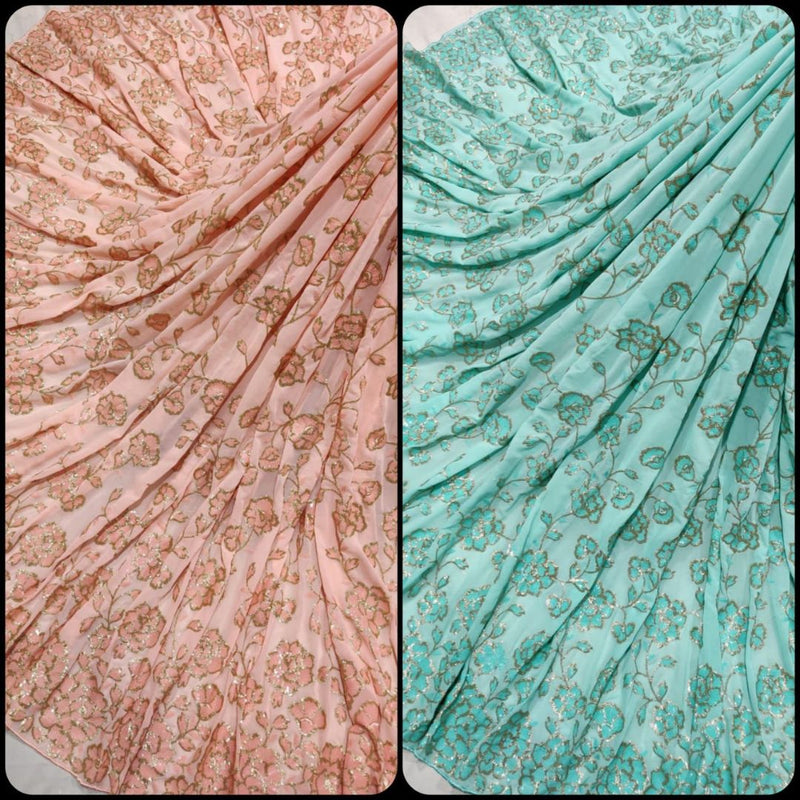 Georgette Embroideries 54”