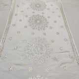 Pure Chinon Chiffon Embroideries 44"