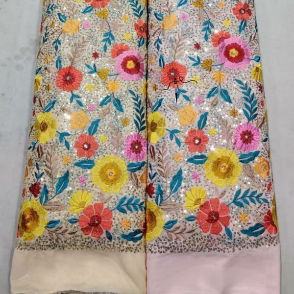 Georgette  Embroideries 54''