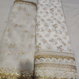 Pure Georgette and Nett Embroideries 54" & 44"