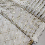 Pure Georgette and Nett Embroideries 56" & 44" Combinations