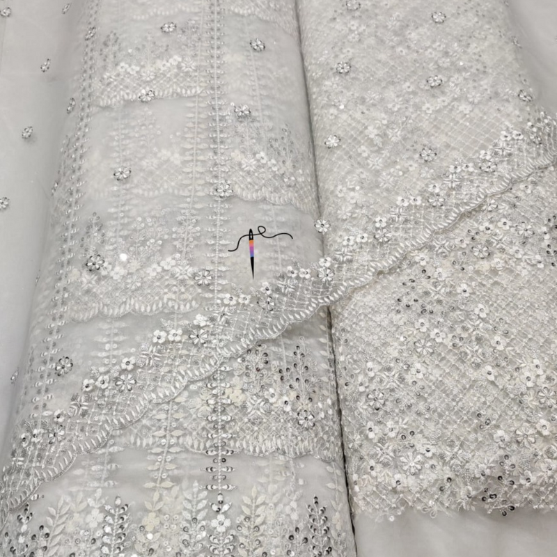 Nett Sequin, Width : 54'' & 44''