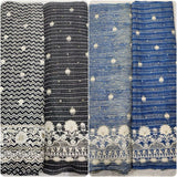 Pure Cotton Embroideries 44"