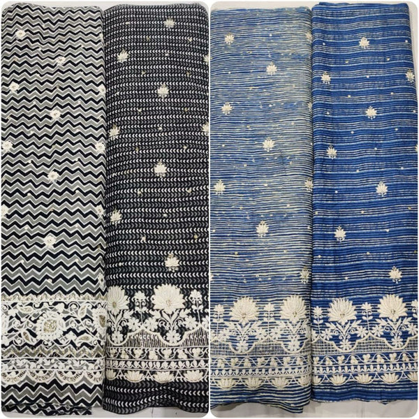 Pure Cotton Embroideries 44"