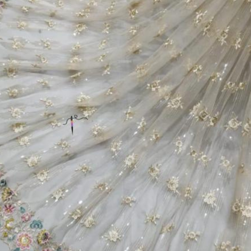 Nett Embroidery, width 54"
