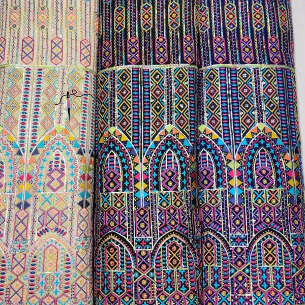 Georgette Embroideries , 54”