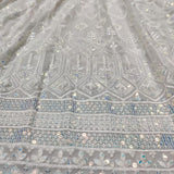 Pure Georgette Embroideries 54"