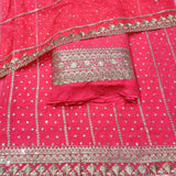 Pure Georgette and Organza Embroideries 54" Combinations
