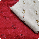 Cotton Raw Silk Embroideries 44”