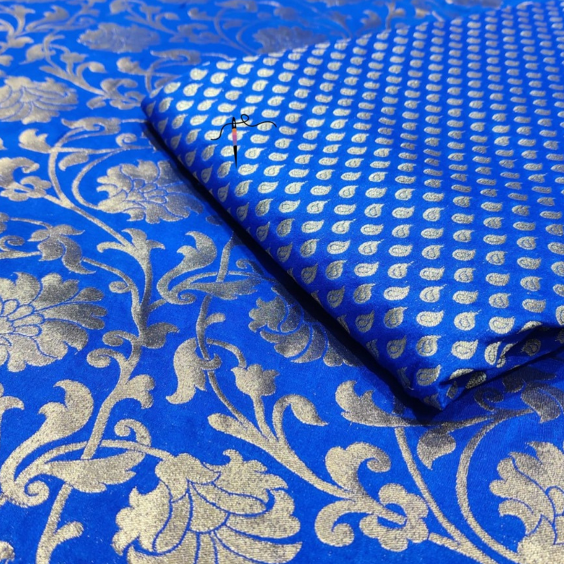 Pure Handloom , Width : 44"