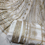 Pure Georgette and Nett Embroideries 54" & 44" Combinations
