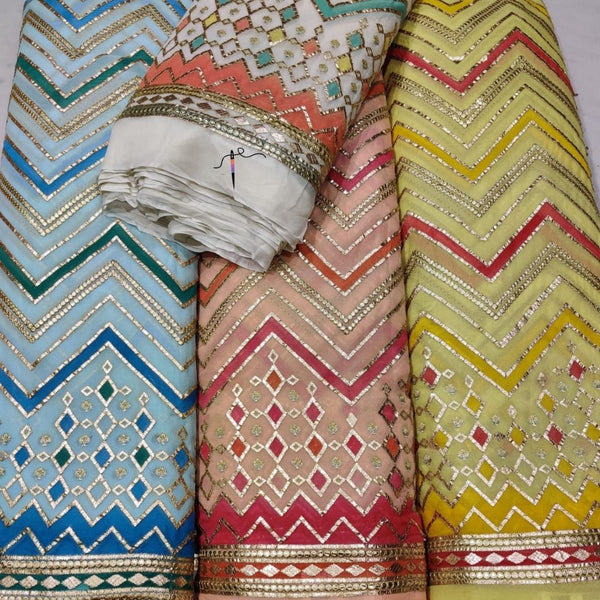 Pure Georgette Embroideries 54"
