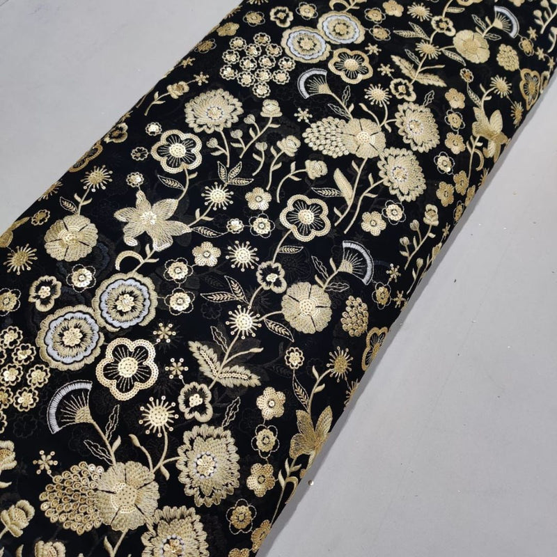 Georgette Embroideries 54"