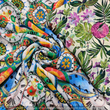 Georgette Print , Width : 44”