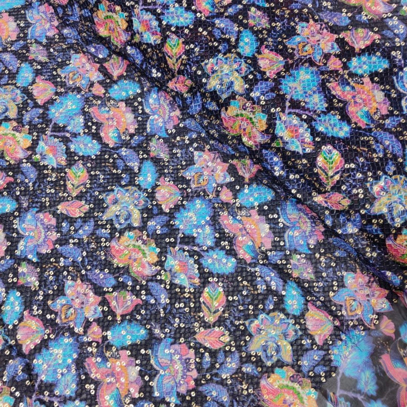 Georgette Embroideries 44"