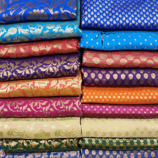 Pure Handloom , Width : 44"