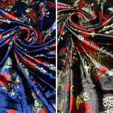 Silk Velvet Prints 44"