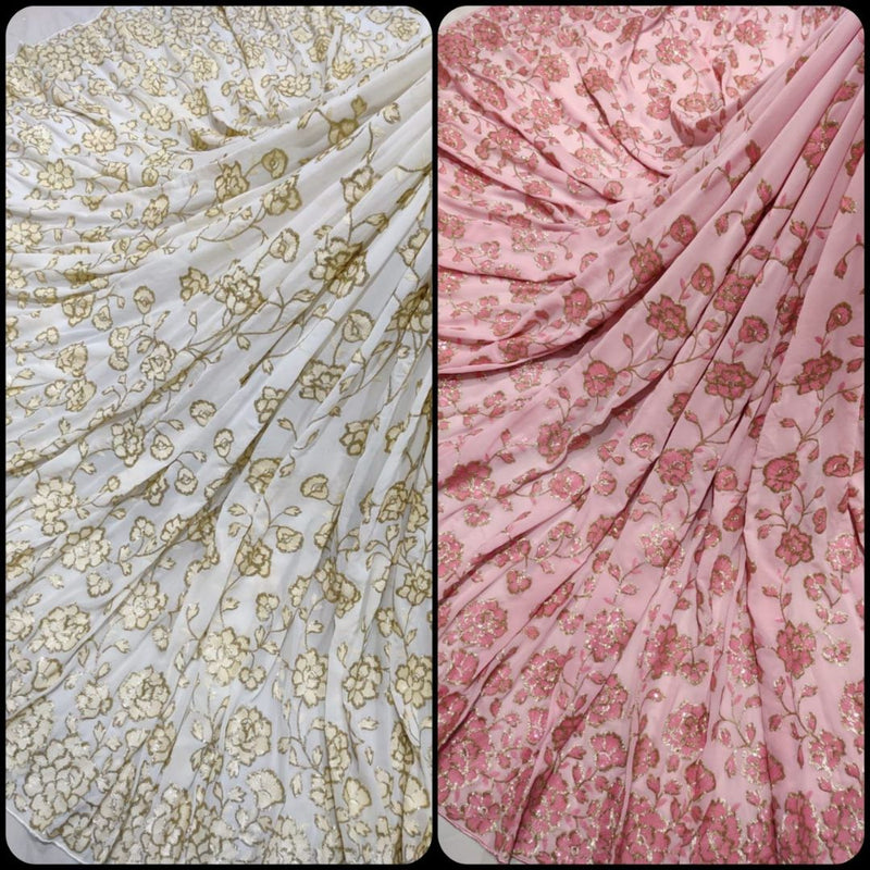 Georgette Embroideries 54”