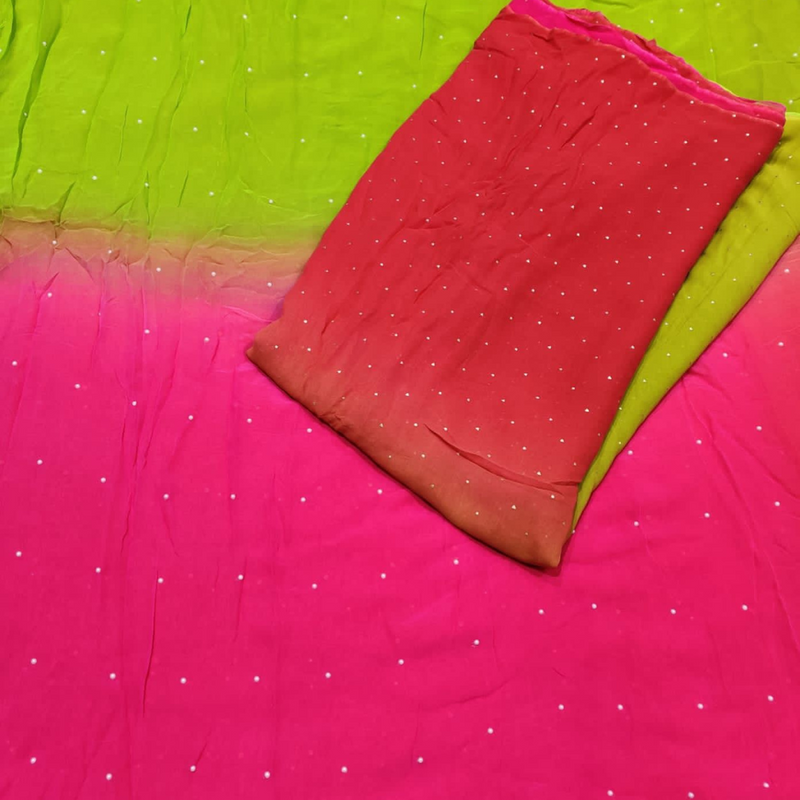 Pure Georgette Embroideries 44"