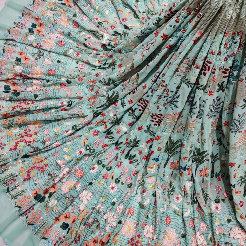 Georgette Embroideries 54"