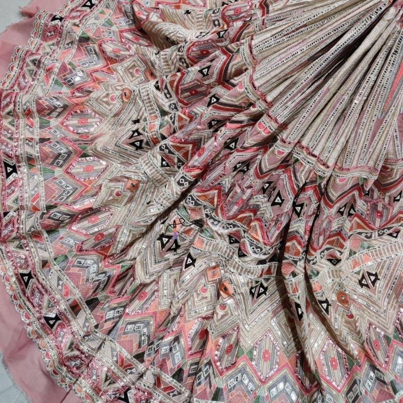 Georgette Embroideries 54"