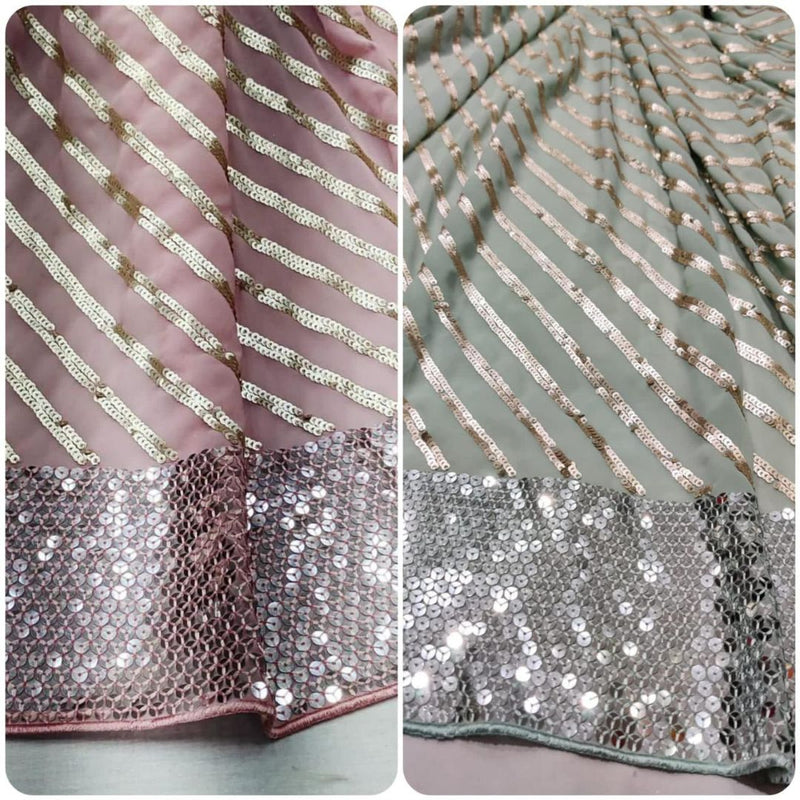 Georgette Embroideries 54"