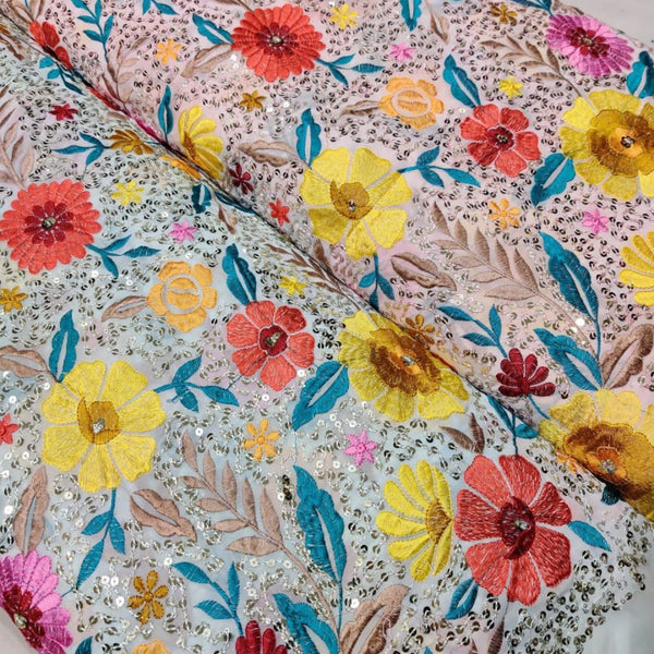 Georgette Embroideries 54"