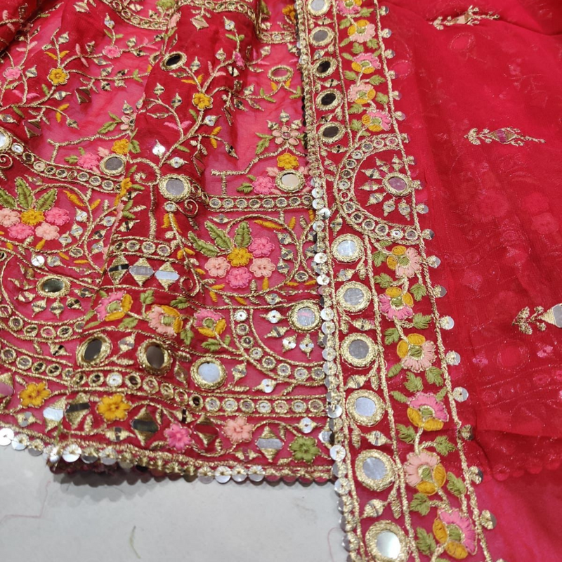 Pure Georgette Embroideries 54" & 44" Combinations