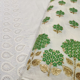 Pure Cotton Embroideries 50" and 44" Combinations