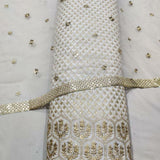 Pure Georgette and Nett Embroideries 54" & 44" Combinations